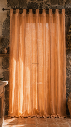 Printed, Embroidered, Woven Sheer Curtains for Homes