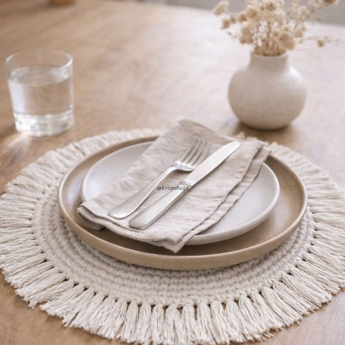 Crochet Placemats & Coasters