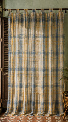 Printed, Embroidered, Woven Sheer Curtains for Homes