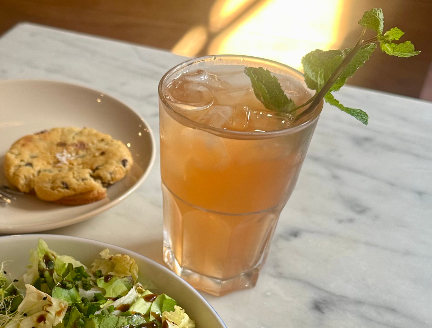 Arranged Food and Objects