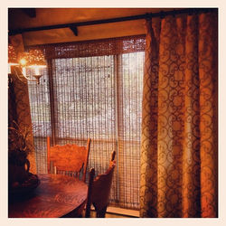 Instagram - Ready Made Panels with Woven Wood Shades under. Perfect way to warm 