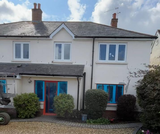Cracked Render Renovation in Ringwood