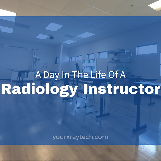A Day in the Life of a Radiology Instructor
