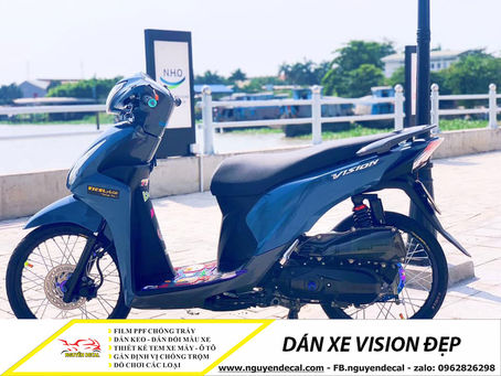 Các dịch vụ dán xe Vision hot nhất tại TPHCM