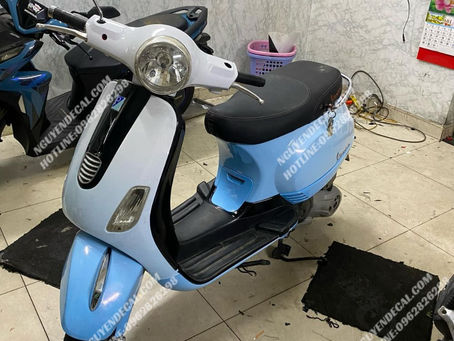 Dán Xe Vespa Tại Nhà Trở Nên Dễ Dàng Với 5 Bước Đơn Giản