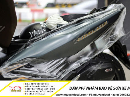 Những lý do nên chọn PPF nhám để dán bảo vệ màu sơn xe máy