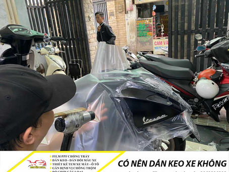 Sử dụng dịch vụ dán keo xe máy có cần thiết không ?