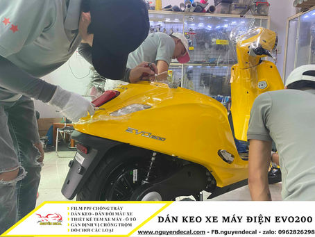 Địa chỉ dán keo xe máy uy tín chuyên nghiệp tại Gò Vấp