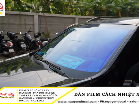 Bảo quản ô tô khi dán phim cách nhiệt xe ô tô