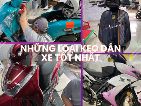 Bí Quyết Bảo Quản Xe Đẹp Với Keo Dán Xe Tốt Nhất