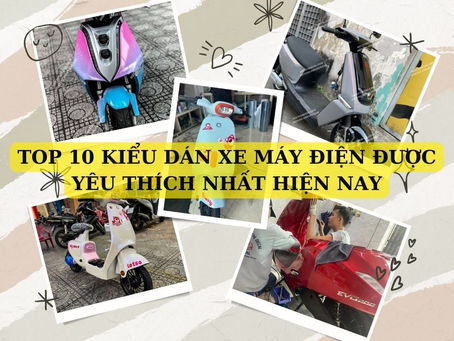 TẠI SAO DÁN XE MÁY ĐIỆN NGÀY CÀNG ĐƯỢC YÊU CHUỘNG