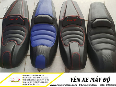 Các loại yên xe máy độ XỊN tại TPHCM