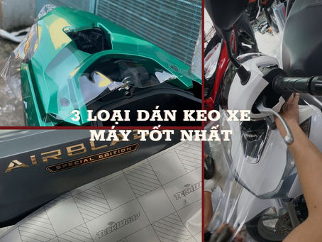 Bảo vệ xe máy của bạn: Top 3 loại dán keo chống trầy tốt nhất