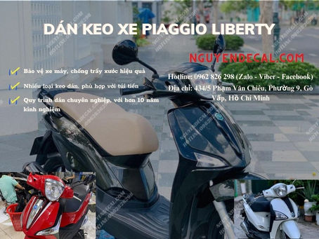 Tăng độ bám vượt trội với keo dán 3 lớp cho xe Liberty