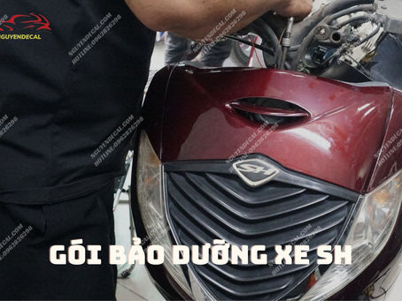 Gói bảo dưỡng xe Honda SH hàng đầu tại TPHCM: Chất lượng đỉnh cao!