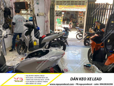 Chọn Lựa Hợp Phong Cách - Những Mẫu Dán Xe Lead Đẹp Mắt