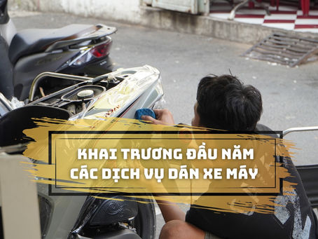 Khai trương đầu năm 2025 – Ưu đãi cực sốc cho dịch vụ dán xe máy!