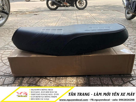 Tân trang làm mới yên xe máy - Kinh nghiệm chọn yên xe máy chất lượng