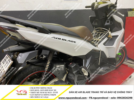 Tổng hợp các kiểu dán xe Air Blade đẹp và chống trầy hiệu quả