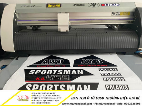 Dịch vụ thiết kế decal thương hiệu cho xe ô tô tại TPHCM