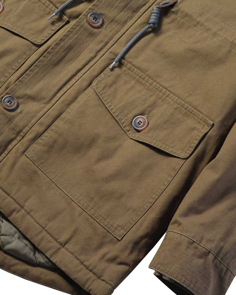 Thumbnail: Lambretta Sherpa Lined Parka - Khaki SS6252