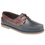 Thumbnail: DEK Boating Shoe, Navy/Brown Leather M551C