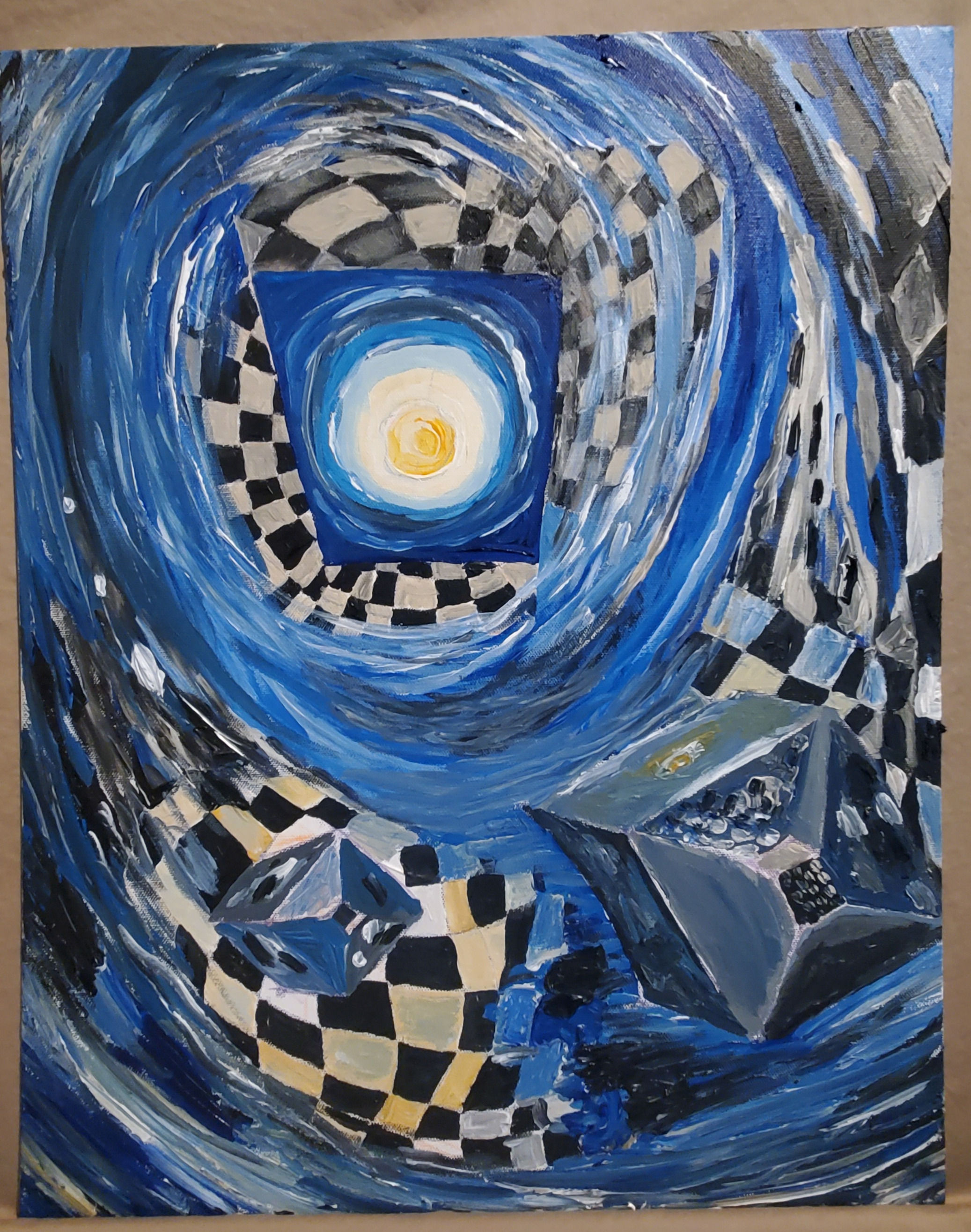 The Superposition of two celestial events colliding