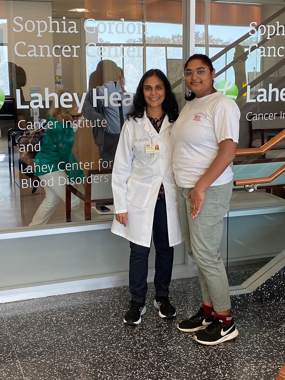 2022 Shadowing Dr. Soujanya 2