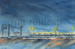 La train de banlieue