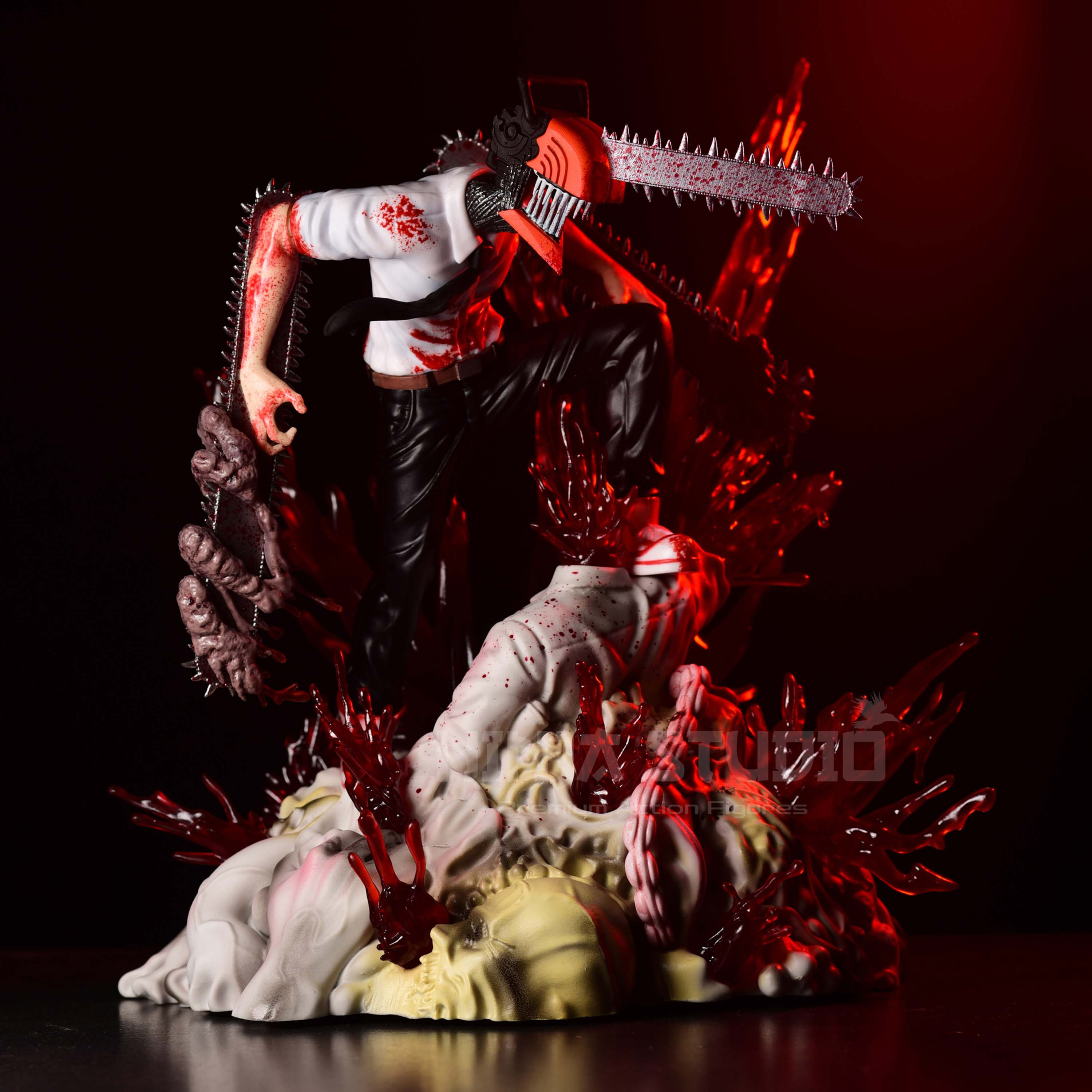 Chainsaw Man Denji Figure Pvc Statue 30cm