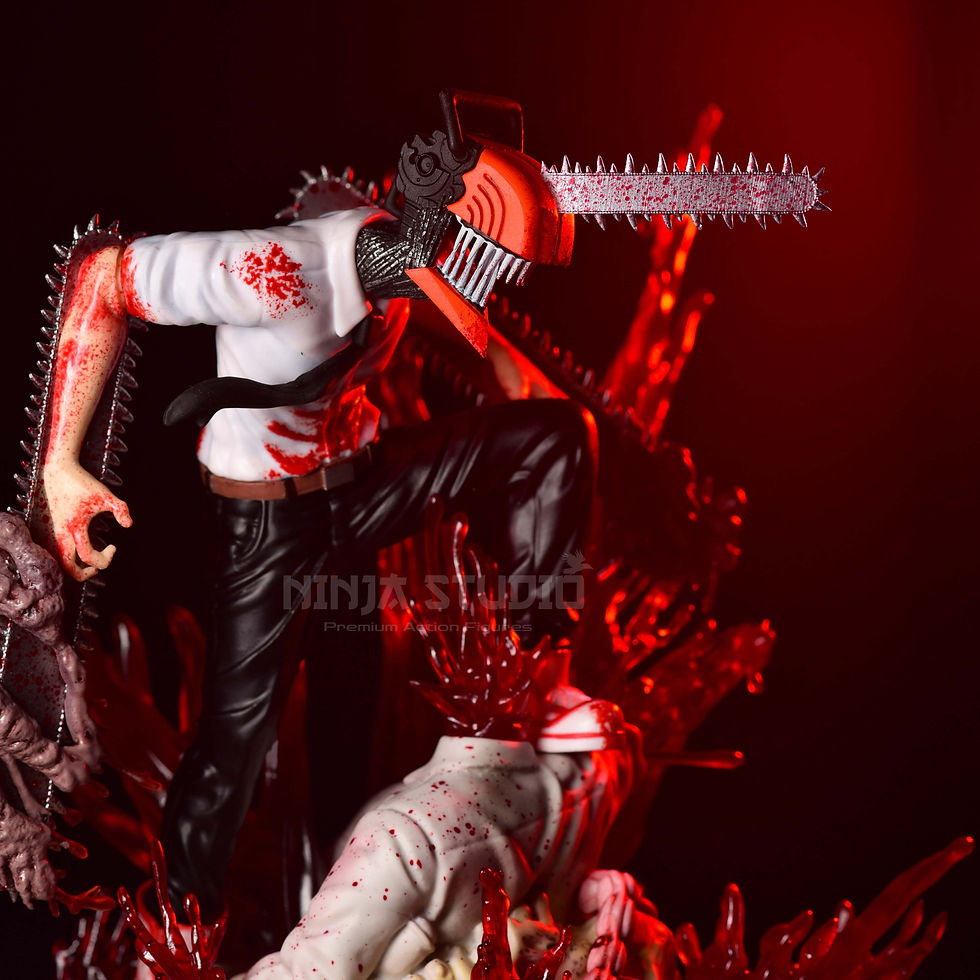 Thumbnail: 28CM Denji Figurine Chainsaw Man Anime Figure