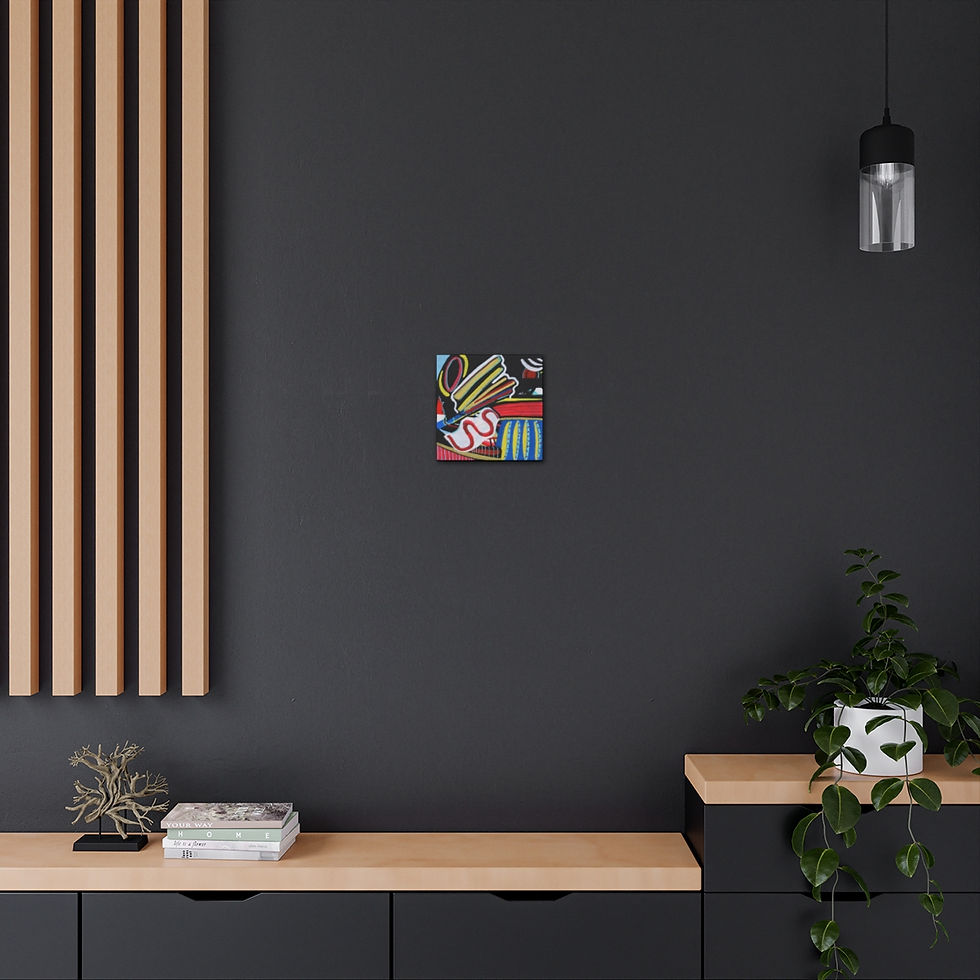 Thumbnail: "Fireworks" Canvas Gallery Wraps
