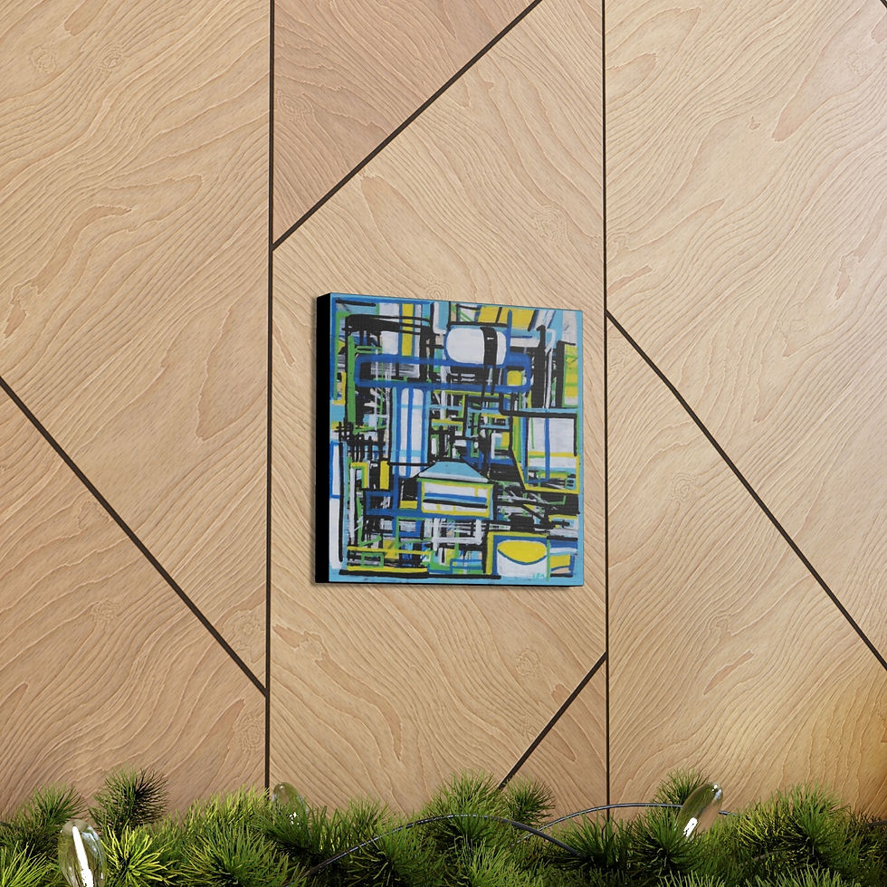 Thumbnail: "Corridors" Canvas Gallery Wraps