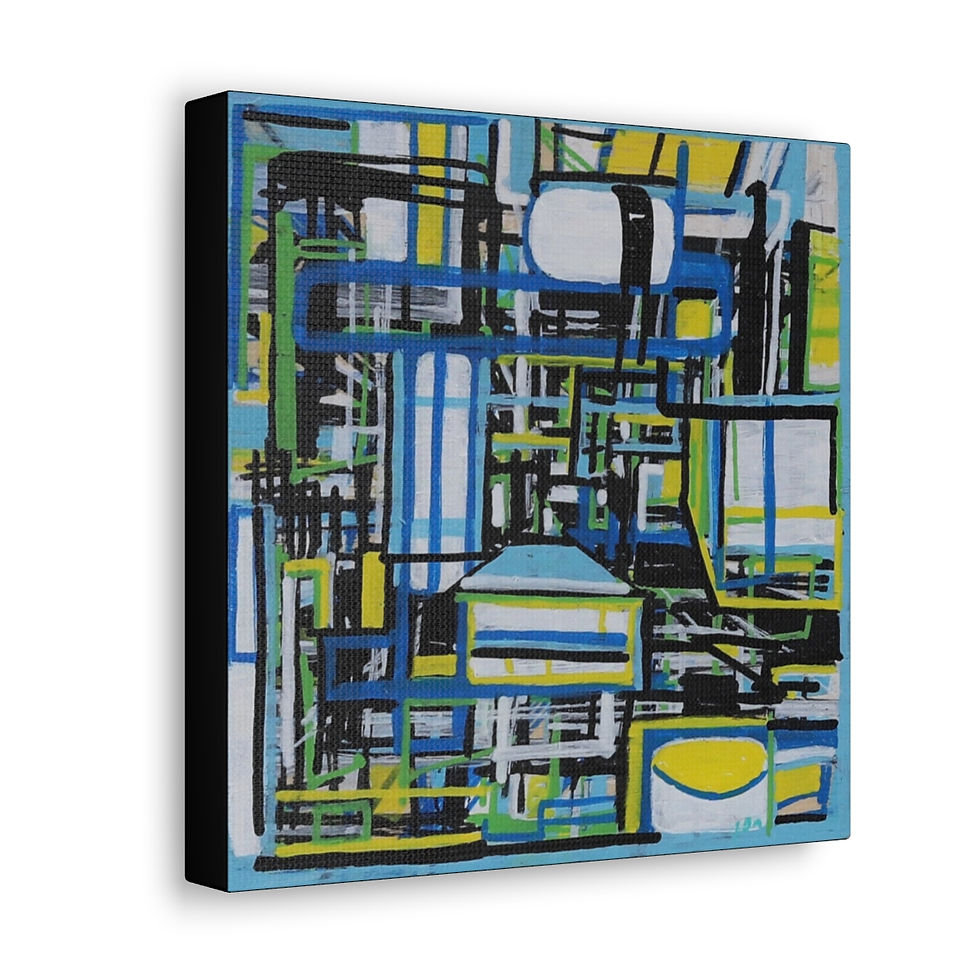 Thumbnail: "Corridors" Canvas Gallery Wraps