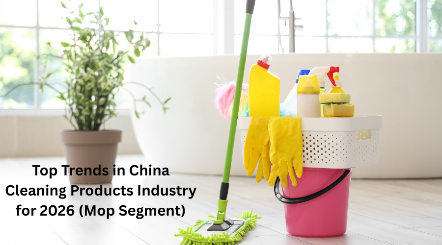 Top Trends in China Cleaning Products Industry for 2026 (Mop Segment)