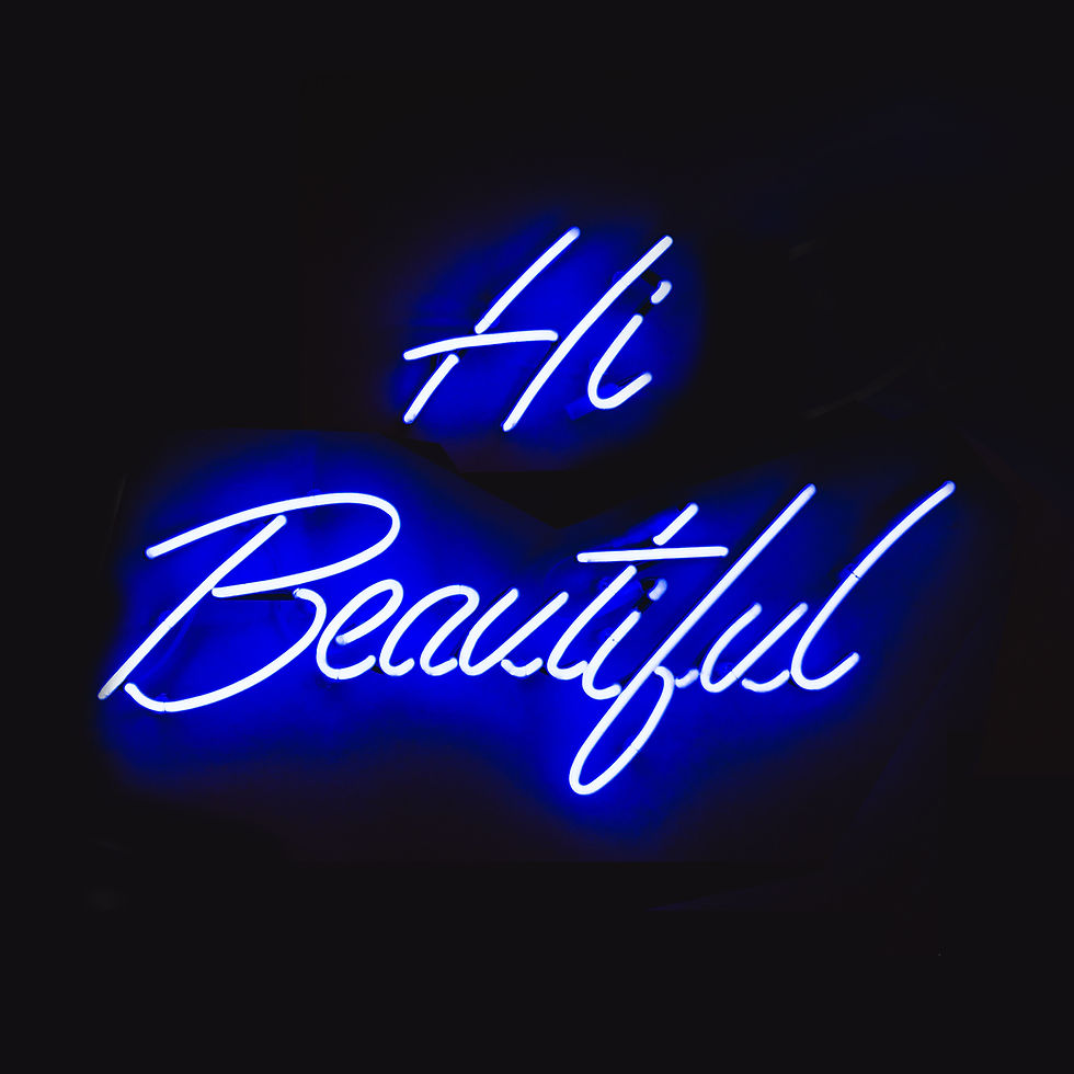 Hi Beautiful Neon