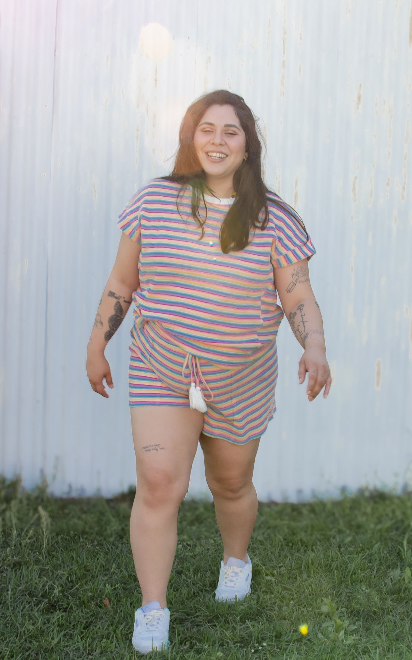 Ari Pastel Rainbow Lounge Set