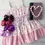 Thumbnail: Desi Purple Flower Dreams Tiered Dress