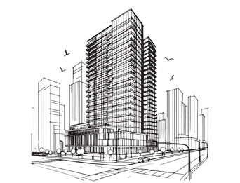 Offplan building drawing