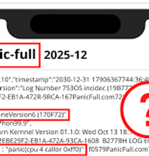 SmartReparos - PANIC FULL analiser