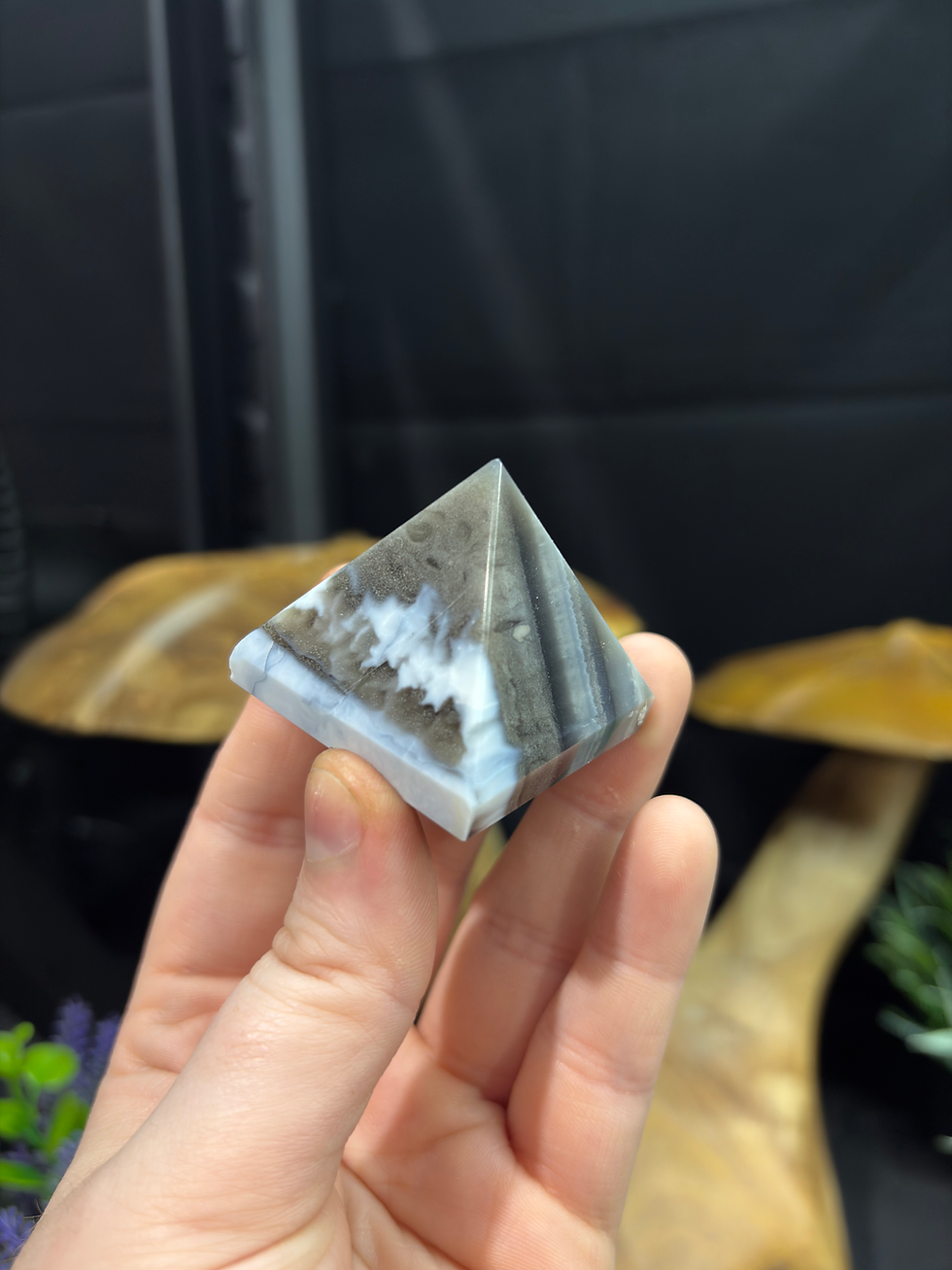 Thumbnail: BLUE OPAL PYRIMIDS