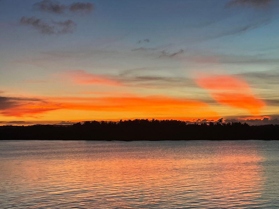 Sunset bridge からの夕焼け