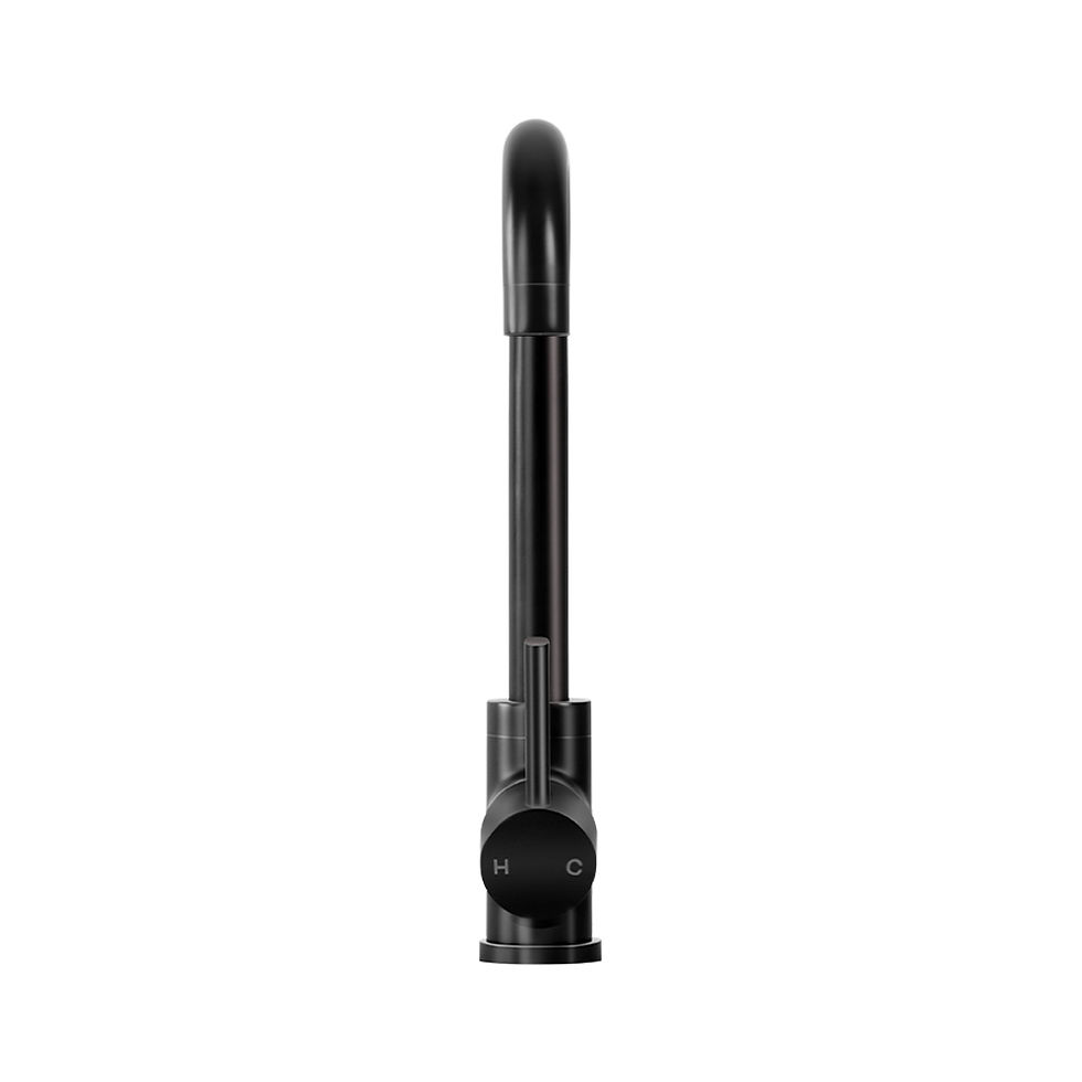Thumbnail: Cefito Kitchen Mixer Tap Mixer Rectangle Sink Faucet Basin Laundry Black – alternate product view 3