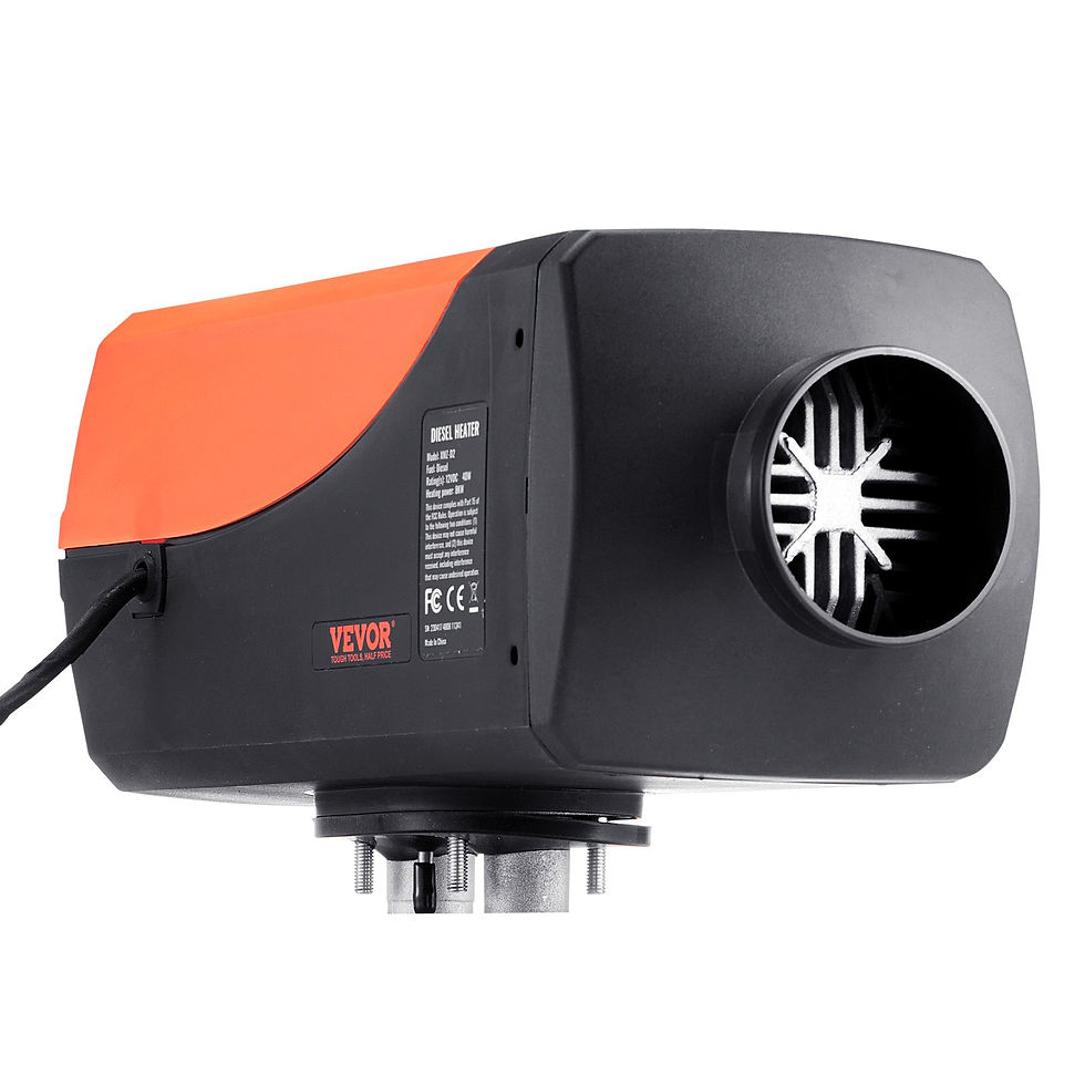 Bluetooth App Control Diesel Air Heater, 12V 8KW Diesel Heater with Automatic Altitude Adjustment, Remote Control and LC