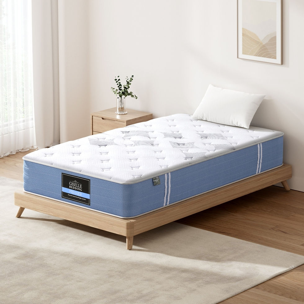 25cm Giselle Mattress Single Bed Pocket Spring Mattresses