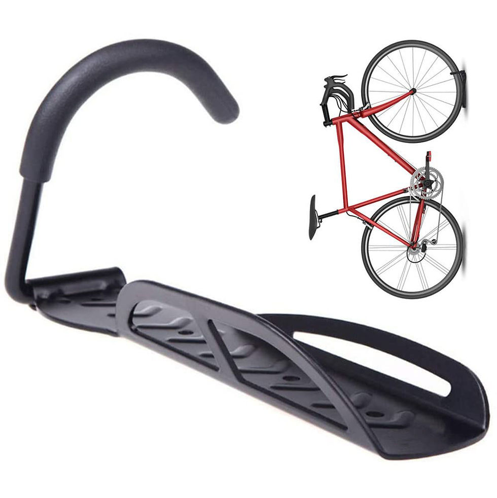 1x Bike Rack Garage Wall Mount Hanger Hooks Storage Bicycle Vertical for Indoor
