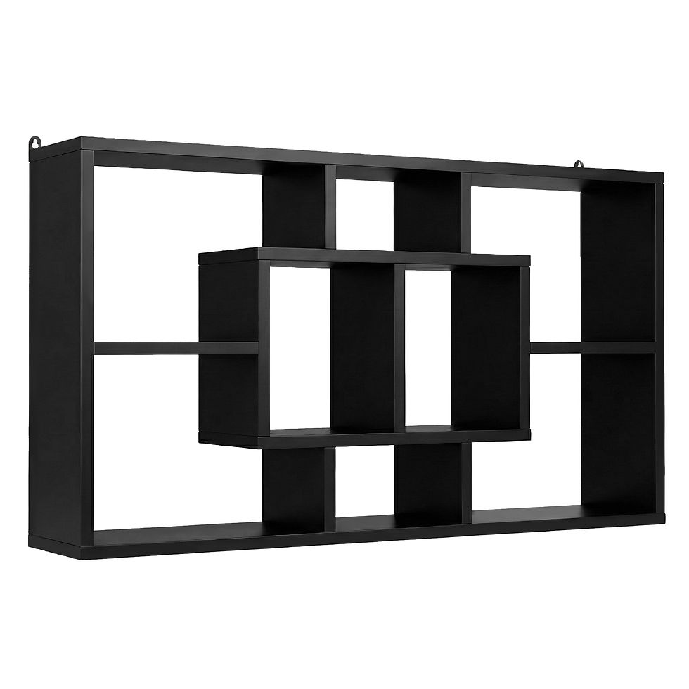 Thumbnail: Artiss Floating Wall Shelves Bookshelf Black – alternate product view 9