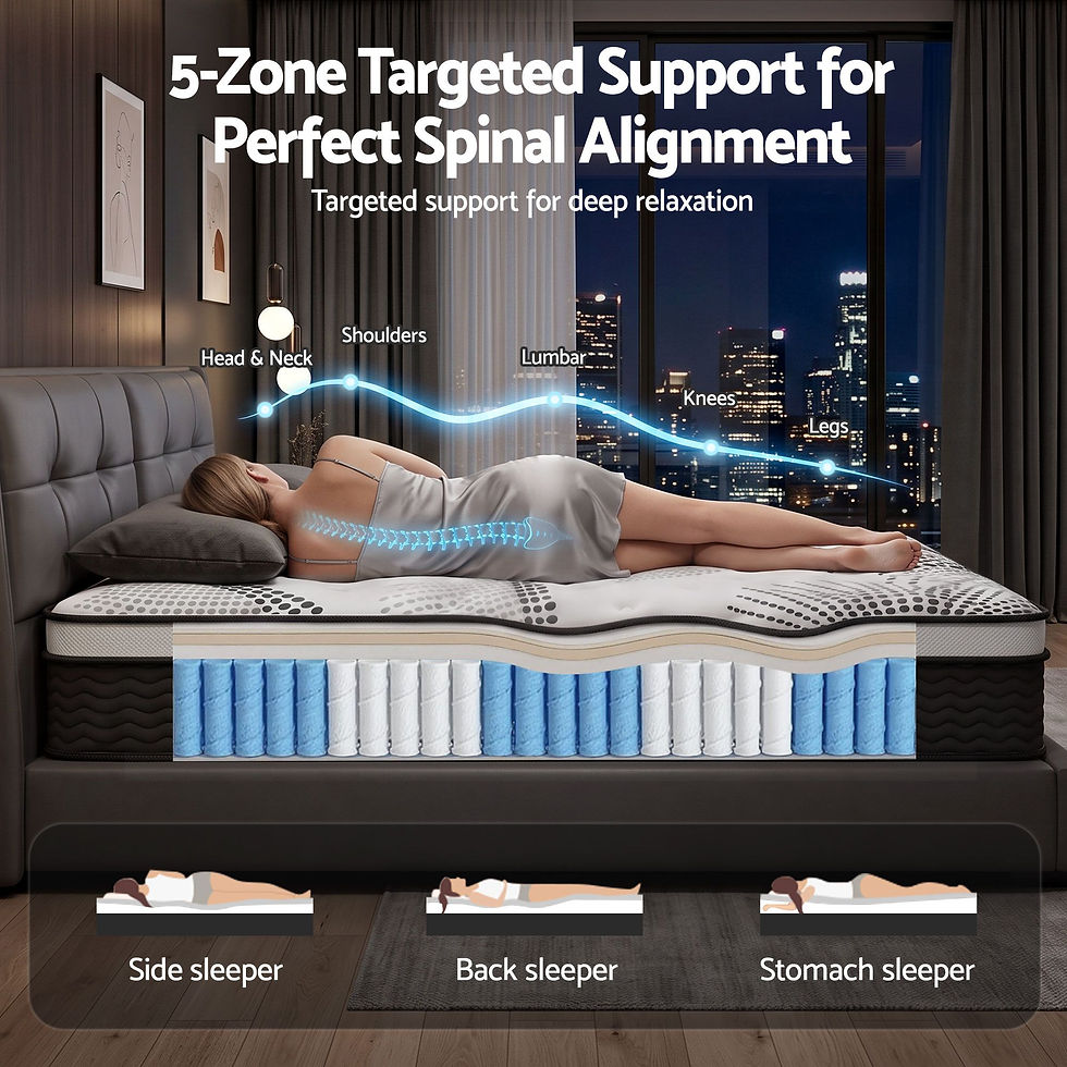 Thumbnail: Giselle Bedding 32cm Mattress Euro Top Queen – alternate product view 4