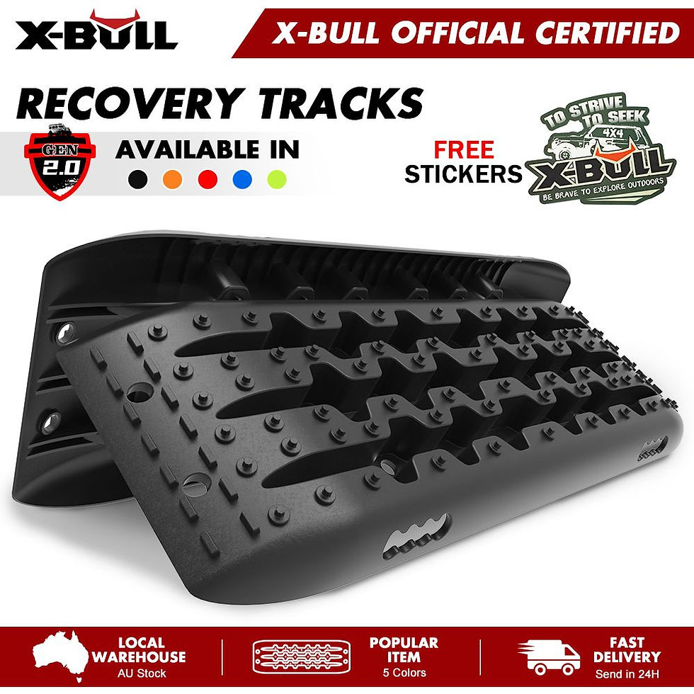 X-BULL Recovery Tracks Sand Track Mud Snow 1 pair Gen 2.0 Accessory 4WD 4X4