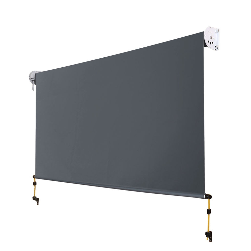 Thumbnail: Instahut 2.1X2.5M Outdoor Blinds Awning Roll Down Canopy Retractable Outdoor – alternate product view 4